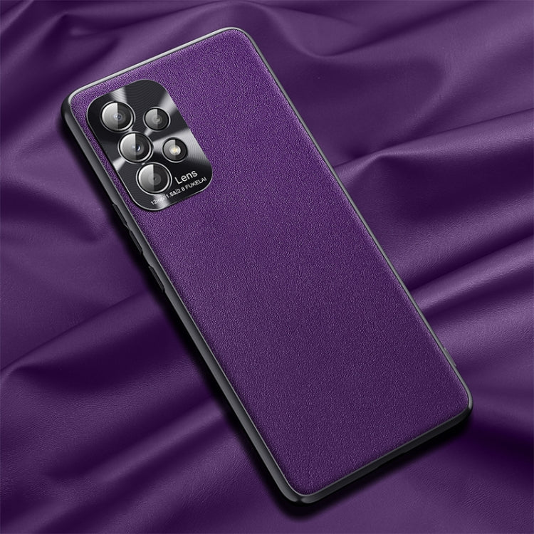 Plain Skin Leather Phone Case, For Samsung Galaxy A72 5G / 4G, For Samsung Galaxy A32 4G, For Samsung Galaxy A52 5G / 4G