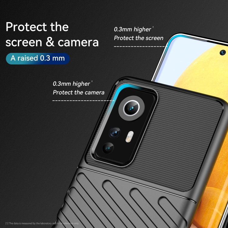 Thunderbolt Shockproof TPU Phone Case, For Xiaomi 12 / 12X / 12S