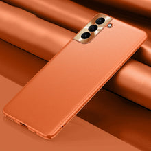 Load image into Gallery viewer, Plain Skin Leather Phone Case, For Samsung Galaxy S22 5G, For Samsung Galaxy S22 Ultra 5G