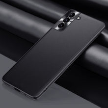 Load image into Gallery viewer, Plain Skin Leather Phone Case, For Samsung Galaxy S22 5G, For Samsung Galaxy S22 Ultra 5G