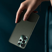 Load image into Gallery viewer, Plain Skin Leather Phone Case, For Samsung Galaxy S22 5G, For Samsung Galaxy S22 Ultra 5G