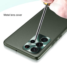 Load image into Gallery viewer, Plain Skin Leather Phone Case, For Samsung Galaxy S22 5G, For Samsung Galaxy S22 Ultra 5G