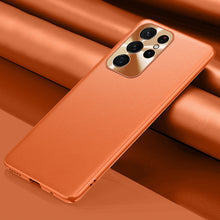 Load image into Gallery viewer, Plain Skin Leather Phone Case, For Samsung Galaxy S22 5G, For Samsung Galaxy S22 Ultra 5G
