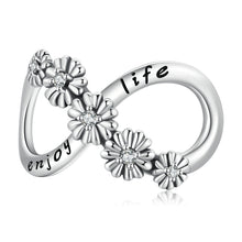 Load image into Gallery viewer, S925 Sterling Silver Infinite Flowers Beads DIY Bracelet Necklace Accessories, Infinite Flowers