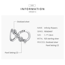 Load image into Gallery viewer, S925 Sterling Silver Infinite Flowers Beads DIY Bracelet Necklace Accessories, Infinite Flowers