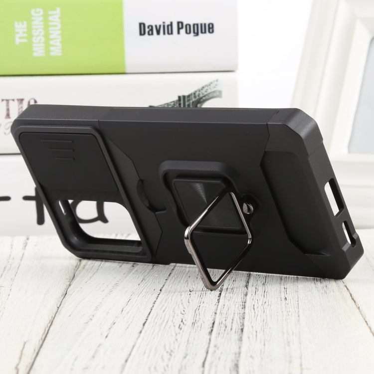 Sliding Camera Cover Design PC + TPU Shockproof Phone Case, For Xiaomi Redmi Note 11 5G China / Poco M4 Pro 5G, For Xiaomi Redmi Note 11 Pro 5G / 4G International Version