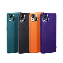 Load image into Gallery viewer, Plain Skin Leather Case, For iPhone 13 mini, For iPhone 13, For iPhone 13 Pro, For iPhone 13 Pro Max, For iPhone 12 mini, For iPhone 12 Pro Max