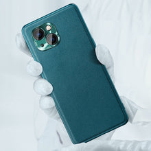 Load image into Gallery viewer, Plain Skin Leather Case, For iPhone 13 mini, For iPhone 13, For iPhone 13 Pro, For iPhone 13 Pro Max, For iPhone 12 mini, For iPhone 12 Pro Max