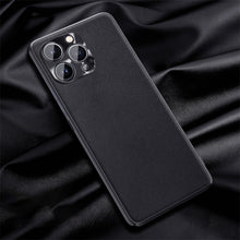 Load image into Gallery viewer, Plain Skin Leather Case, For iPhone 13 mini, For iPhone 13, For iPhone 13 Pro, For iPhone 13 Pro Max, For iPhone 12 mini, For iPhone 12 Pro Max
