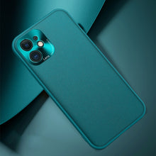 Load image into Gallery viewer, Plain Skin Leather Case, For iPhone 13 mini, For iPhone 13, For iPhone 13 Pro, For iPhone 13 Pro Max, For iPhone 12 mini, For iPhone 12 Pro Max