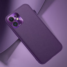 Load image into Gallery viewer, Plain Skin Leather Case, For iPhone 13 mini, For iPhone 13, For iPhone 13 Pro, For iPhone 13 Pro Max, For iPhone 12 mini, For iPhone 12 Pro Max