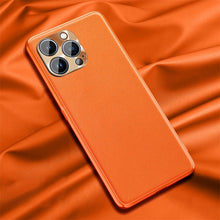 Load image into Gallery viewer, Plain Skin Leather Case, For iPhone 13 mini, For iPhone 13, For iPhone 13 Pro, For iPhone 13 Pro Max, For iPhone 12 mini, For iPhone 12 Pro Max