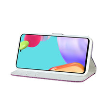 Load image into Gallery viewer, Laser Glitter Powder Matching Crocodile Texture Leather Case, For Samsung Galaxy A33 5G, For Samsung Galaxy A73