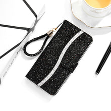 Load image into Gallery viewer, Glitter Powder Leather Phone Case, For Samsung Galaxy A33 5G, For Samsung Galaxy A73