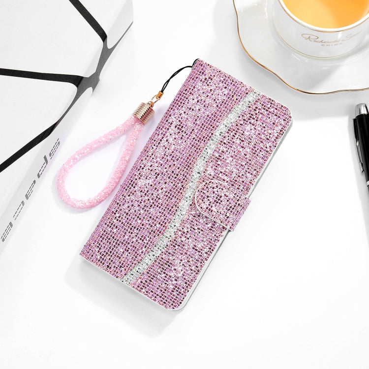 Glitter Powder Leather Phone Case, For Samsung Galaxy A33 5G, For Samsung Galaxy A73