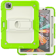 Load image into Gallery viewer, Silicone + PC Tablet Case with Holder, For iPad Pro 11 2022 / 2021 / 2020 / 2018