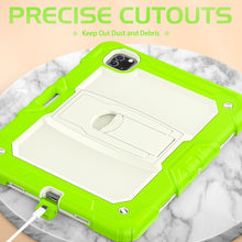 Load image into Gallery viewer, Silicone + PC Tablet Case with Holder, For iPad Pro 11 2022 / 2021 / 2020 / 2018