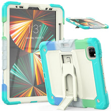 Load image into Gallery viewer, Silicone + PC Tablet Case with Holder, For iPad Pro 11 2022 / 2021 / 2020 / 2018