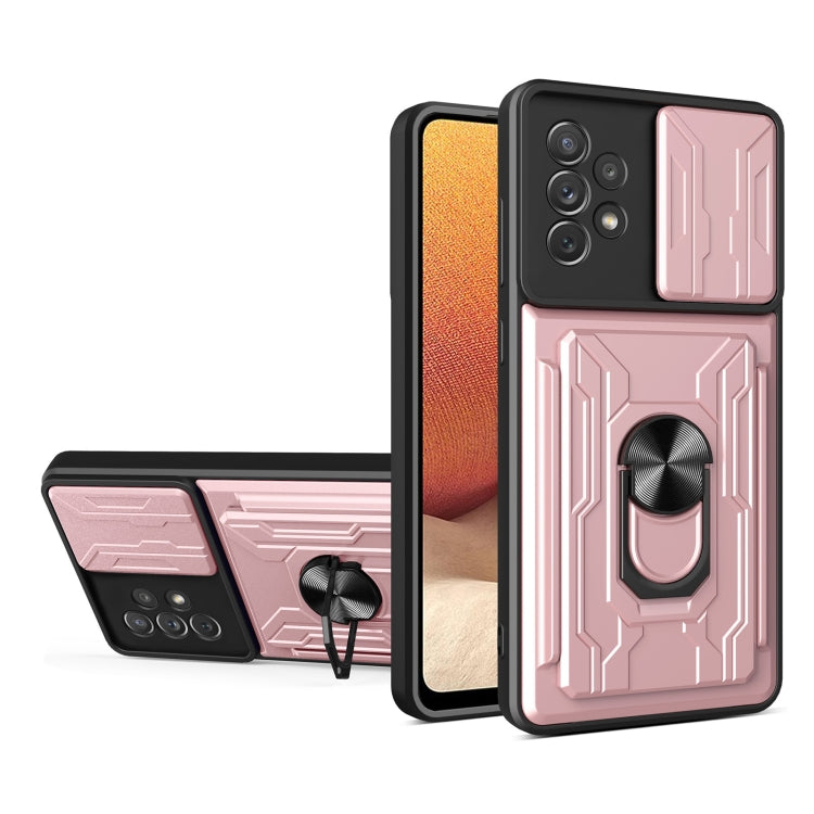 Sliding Camshield Card Phone Case, For Samsung Galaxy A33 5G, For Samsung Galaxy A53 5G, For Samsung Galaxy A22 4G, For Samsung Galaxy A22 5G, For Samsung Galaxy S21 5G, For Samsung Galaxy S21+ 5G, For Samsung Galaxy S22 5G