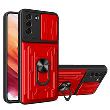 Load image into Gallery viewer, Sliding Camshield Card Phone Case, For Samsung Galaxy A33 5G, For Samsung Galaxy A53 5G, For Samsung Galaxy A22 4G, For Samsung Galaxy A22 5G, For Samsung Galaxy S21 5G, For Samsung Galaxy S21+ 5G, For Samsung Galaxy S22 5G