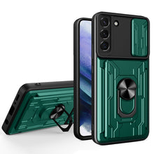 Load image into Gallery viewer, Sliding Camshield Card Phone Case, For Samsung Galaxy A33 5G, For Samsung Galaxy A53 5G, For Samsung Galaxy A22 4G, For Samsung Galaxy A22 5G, For Samsung Galaxy S21 5G, For Samsung Galaxy S21+ 5G, For Samsung Galaxy S22 5G