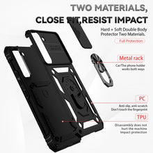 Load image into Gallery viewer, Sliding Camshield Holder Phone Case, For Samsung Galaxy S22 5G, For Samsung Galaxy S22+ 5G, For Samsung Galaxy S22 Ultra 5G
