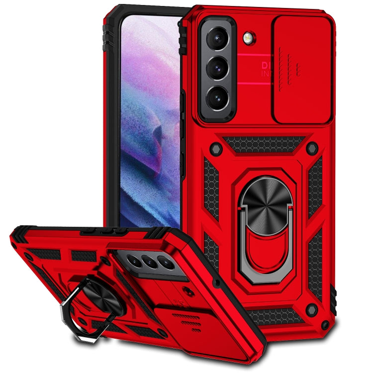 Sliding Camshield Holder Phone Case, For Samsung Galaxy S22 5G, For Samsung Galaxy S22+ 5G, For Samsung Galaxy S22 Ultra 5G