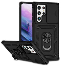 Load image into Gallery viewer, Sliding Camshield Holder Phone Case, For Samsung Galaxy S22 5G, For Samsung Galaxy S22+ 5G, For Samsung Galaxy S22 Ultra 5G