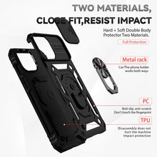 Load image into Gallery viewer, Sliding Camshield Holder Phone Case, For iPhone 13 mini, For iPhone 13, For iPhone 13 Pro, For iPhone 13 Pro Max, For iPhone 12 / 12 Pro, For iPhone 12 Pro Max, For iPhone 11