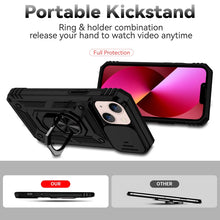 Load image into Gallery viewer, Sliding Camshield Holder Phone Case, For iPhone 13 mini, For iPhone 13, For iPhone 13 Pro, For iPhone 13 Pro Max, For iPhone 12 / 12 Pro, For iPhone 12 Pro Max, For iPhone 11