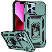 Load image into Gallery viewer, Sliding Camshield Holder Phone Case, For iPhone 13 mini, For iPhone 13, For iPhone 13 Pro, For iPhone 13 Pro Max, For iPhone 12 / 12 Pro, For iPhone 12 Pro Max, For iPhone 11