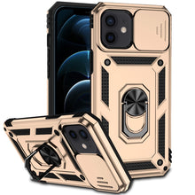 Load image into Gallery viewer, Sliding Camshield Holder Phone Case, For iPhone 13 mini, For iPhone 13, For iPhone 13 Pro, For iPhone 13 Pro Max, For iPhone 12 / 12 Pro, For iPhone 12 Pro Max, For iPhone 11