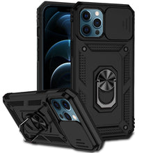 Load image into Gallery viewer, Sliding Camshield Holder Phone Case, For iPhone 13 mini, For iPhone 13, For iPhone 13 Pro, For iPhone 13 Pro Max, For iPhone 12 / 12 Pro, For iPhone 12 Pro Max, For iPhone 11