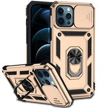 Load image into Gallery viewer, Sliding Camshield Holder Phone Case, For iPhone 13 mini, For iPhone 13, For iPhone 13 Pro, For iPhone 13 Pro Max, For iPhone 12 / 12 Pro, For iPhone 12 Pro Max, For iPhone 11