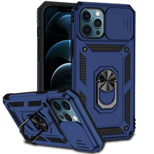 Load image into Gallery viewer, Sliding Camshield Holder Phone Case, For iPhone 13 mini, For iPhone 13, For iPhone 13 Pro, For iPhone 13 Pro Max, For iPhone 12 / 12 Pro, For iPhone 12 Pro Max, For iPhone 11