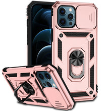 Load image into Gallery viewer, Sliding Camshield Holder Phone Case, For iPhone 13 mini, For iPhone 13, For iPhone 13 Pro, For iPhone 13 Pro Max, For iPhone 12 / 12 Pro, For iPhone 12 Pro Max, For iPhone 11