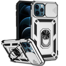 Load image into Gallery viewer, Sliding Camshield Holder Phone Case, For iPhone 13 mini, For iPhone 13, For iPhone 13 Pro, For iPhone 13 Pro Max, For iPhone 12 / 12 Pro, For iPhone 12 Pro Max, For iPhone 11