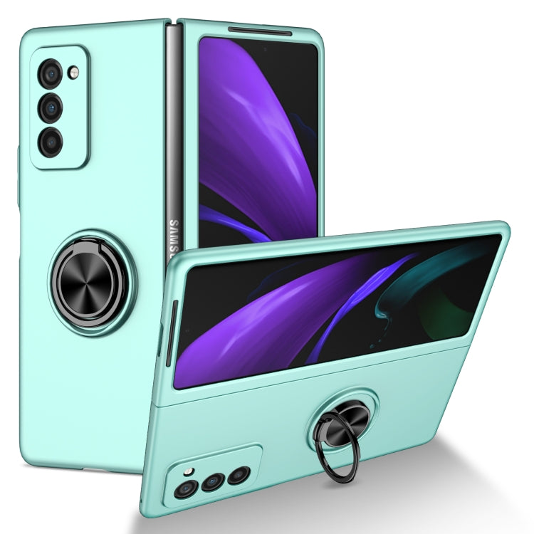 Armor Ring Holder Phone Case, For Samsung Galaxy Fold, For Samsung Galaxy Z Flip 5G, For Samsung Galaxy Z Flip3 5G, For Samsung Galaxy Z Fold2 5G, For Samsung Galaxy Z Fold3 5G