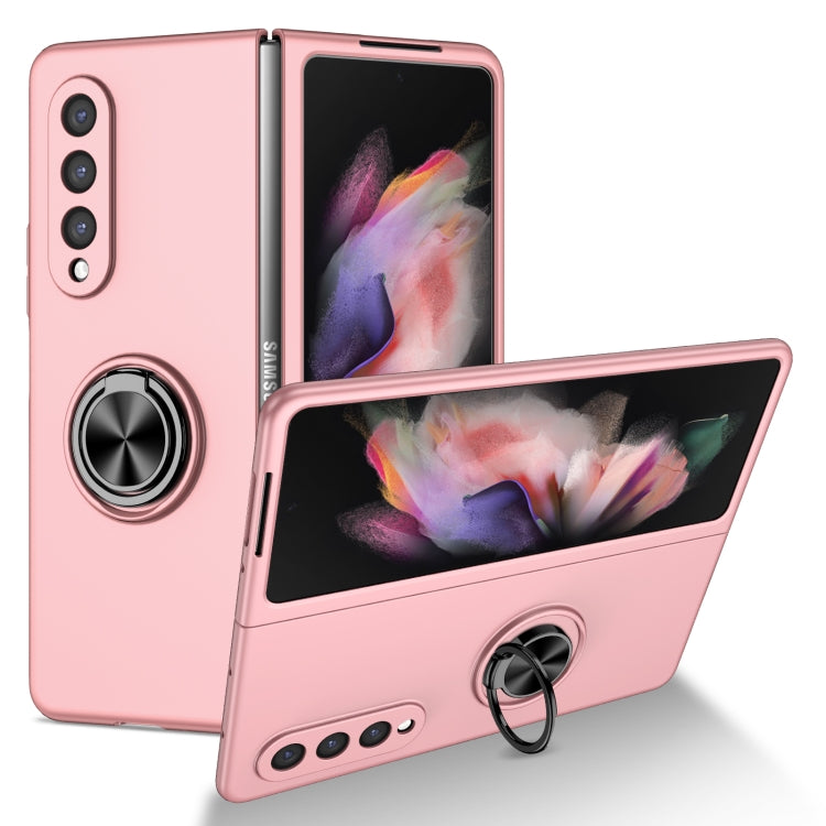 Armor Ring Holder Phone Case, For Samsung Galaxy Fold, For Samsung Galaxy Z Flip 5G, For Samsung Galaxy Z Flip3 5G, For Samsung Galaxy Z Fold2 5G, For Samsung Galaxy Z Fold3 5G