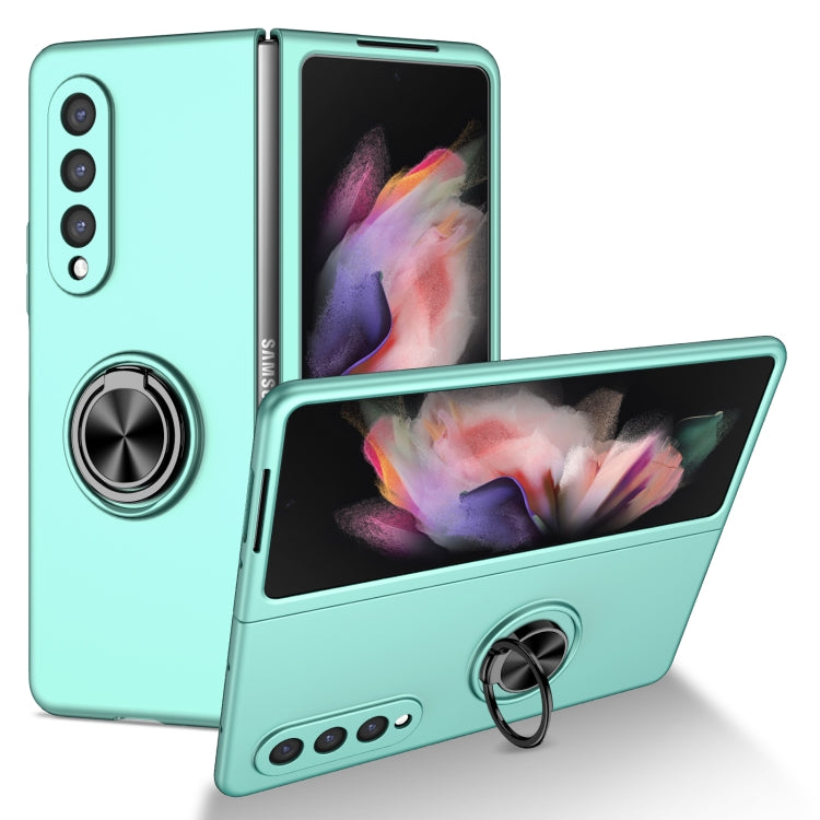 Armor Ring Holder Phone Case, For Samsung Galaxy Fold, For Samsung Galaxy Z Flip 5G, For Samsung Galaxy Z Flip3 5G, For Samsung Galaxy Z Fold2 5G, For Samsung Galaxy Z Fold3 5G