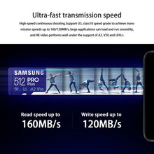 Load image into Gallery viewer, Original Samsung PRO Plus Micro SD Memory Card (2021)
