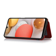 Load image into Gallery viewer, Calf Texture Magnetic Card Bag PU Phone Case, For Samsung Galaxy A12 5G, For Samsung Galaxy A22 5G, For Samsung Galaxy A32 4G, For Samsung Galaxy A32 5G, For Samsung Galaxy A52 5G, For Samsung Galaxy A72 5G, For Samsung Galaxy Note10                   ...