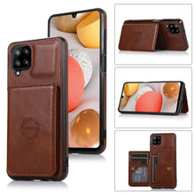 Load image into Gallery viewer, Calf Texture Magnetic Card Bag PU Phone Case, For Samsung Galaxy A12 5G, For Samsung Galaxy A22 5G, For Samsung Galaxy A32 4G, For Samsung Galaxy A32 5G, For Samsung Galaxy A52 5G, For Samsung Galaxy A72 5G, For Samsung Galaxy Note10                   ...