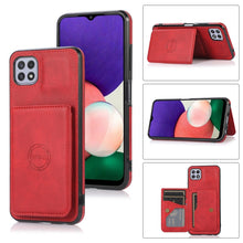 Load image into Gallery viewer, Calf Texture Magnetic Card Bag PU Phone Case, For Samsung Galaxy A12 5G, For Samsung Galaxy A22 5G, For Samsung Galaxy A32 4G, For Samsung Galaxy A32 5G, For Samsung Galaxy A52 5G, For Samsung Galaxy A72 5G, For Samsung Galaxy Note10                   ...