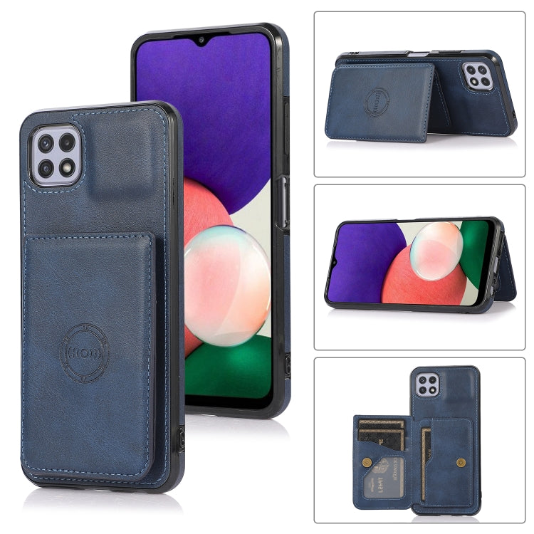 Calf Texture Magnetic Card Bag PU Phone Case, For Samsung Galaxy A12 5G, For Samsung Galaxy A22 5G, For Samsung Galaxy A32 4G, For Samsung Galaxy A32 5G, For Samsung Galaxy A52 5G, For Samsung Galaxy A72 5G, For Samsung Galaxy Note10                   ...