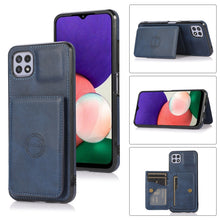 Load image into Gallery viewer, Calf Texture Magnetic Card Bag PU Phone Case, For Samsung Galaxy A12 5G, For Samsung Galaxy A22 5G, For Samsung Galaxy A32 4G, For Samsung Galaxy A32 5G, For Samsung Galaxy A52 5G, For Samsung Galaxy A72 5G, For Samsung Galaxy Note10                   ...