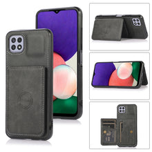 Load image into Gallery viewer, Calf Texture Magnetic Card Bag PU Phone Case, For Samsung Galaxy A12 5G, For Samsung Galaxy A22 5G, For Samsung Galaxy A32 4G, For Samsung Galaxy A32 5G, For Samsung Galaxy A52 5G, For Samsung Galaxy A72 5G, For Samsung Galaxy Note10                   ...