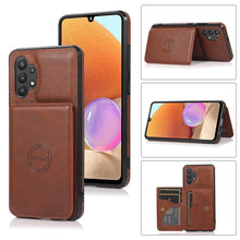Load image into Gallery viewer, Calf Texture Magnetic Card Bag PU Phone Case, For Samsung Galaxy A12 5G, For Samsung Galaxy A22 5G, For Samsung Galaxy A32 4G, For Samsung Galaxy A32 5G, For Samsung Galaxy A52 5G, For Samsung Galaxy A72 5G, For Samsung Galaxy Note10                   ...