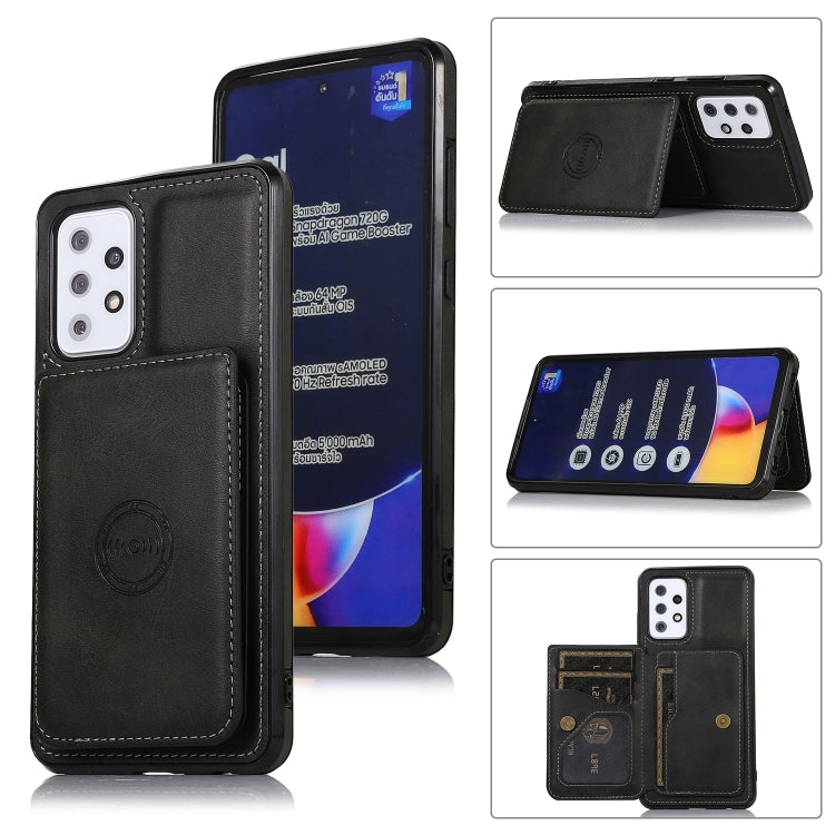 Calf Texture Magnetic Card Bag PU Phone Case, For Samsung Galaxy A12 5G, For Samsung Galaxy A22 5G, For Samsung Galaxy A32 4G, For Samsung Galaxy A32 5G, For Samsung Galaxy A52 5G, For Samsung Galaxy A72 5G, For Samsung Galaxy Note10                   ...