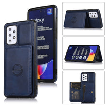 Load image into Gallery viewer, Calf Texture Magnetic Card Bag PU Phone Case, For Samsung Galaxy A12 5G, For Samsung Galaxy A22 5G, For Samsung Galaxy A32 4G, For Samsung Galaxy A32 5G, For Samsung Galaxy A52 5G, For Samsung Galaxy A72 5G, For Samsung Galaxy Note10                   ...